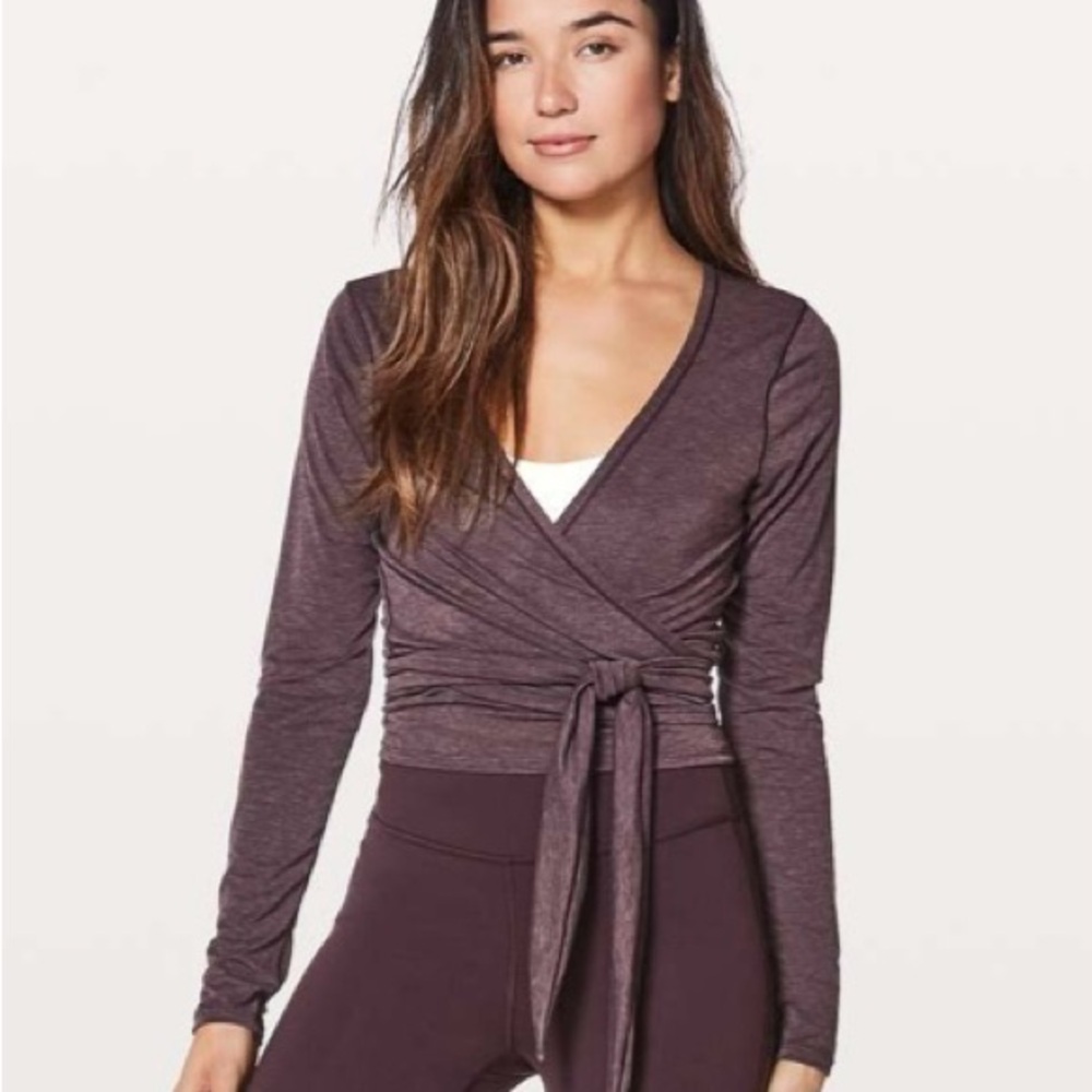 Lululemon Tied To It Ballet Wrap Size 4